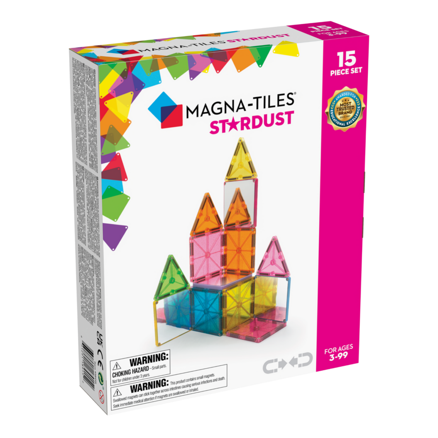 MAGNA-TILES® Stardust 15 Piece Set