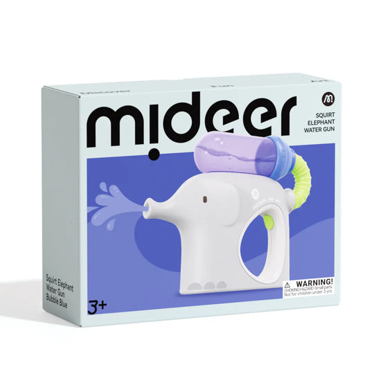 Mideer - Squirt Olifant waterpistool - Bubble Blue