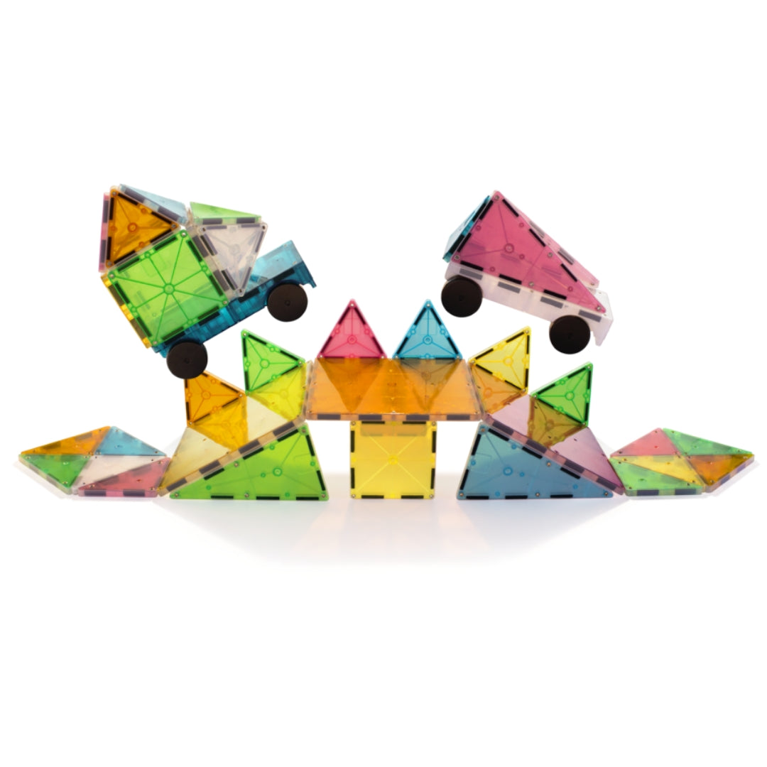 MAGNA-TILES® Grand Prix Frost 50 Piece Set