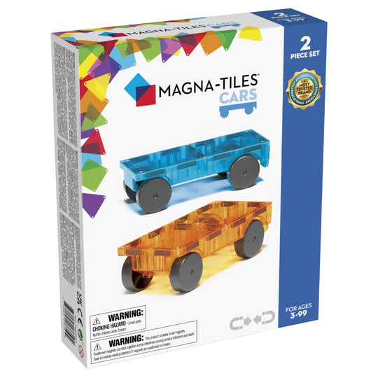 MAGNA-TILES Cars 2 stuks uitbreidingsset (NIEUWE KLEUR)