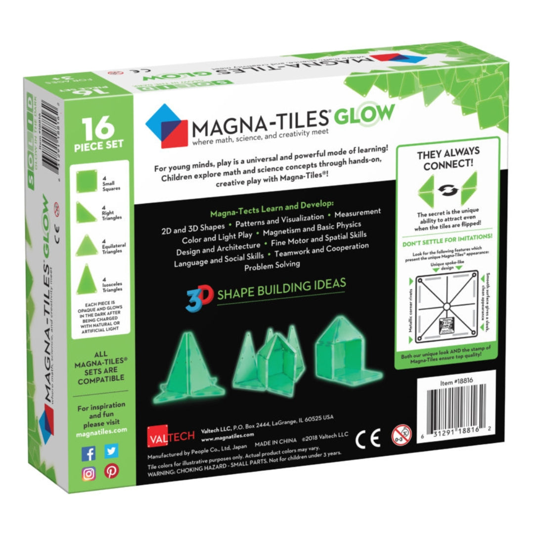 MAGNA-TILES® Glow 16 Piece Set