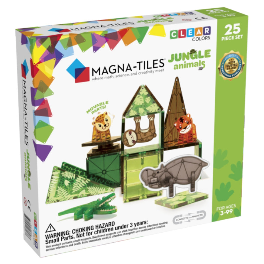 MAGNA-TILES® Jungle Animals 25 Piece Set