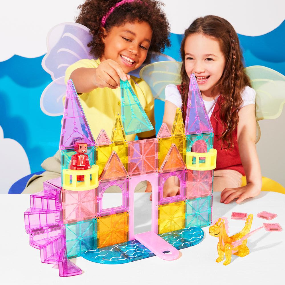 MAGNA-TILES® Castle DLX 48 Piece Set