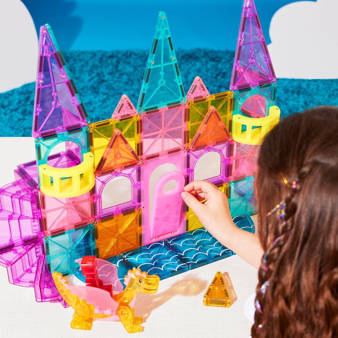 MAGNA-TILES® Castle DLX 48 Piece Set