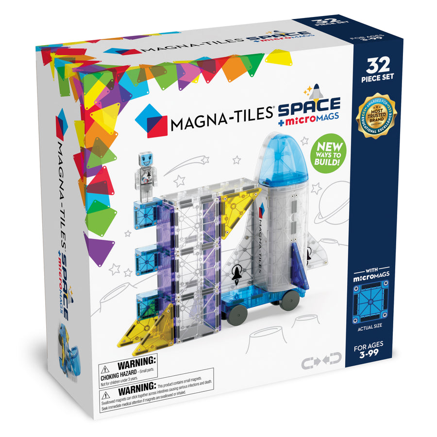 MAGNA-TILES® Space 32 Piece Set