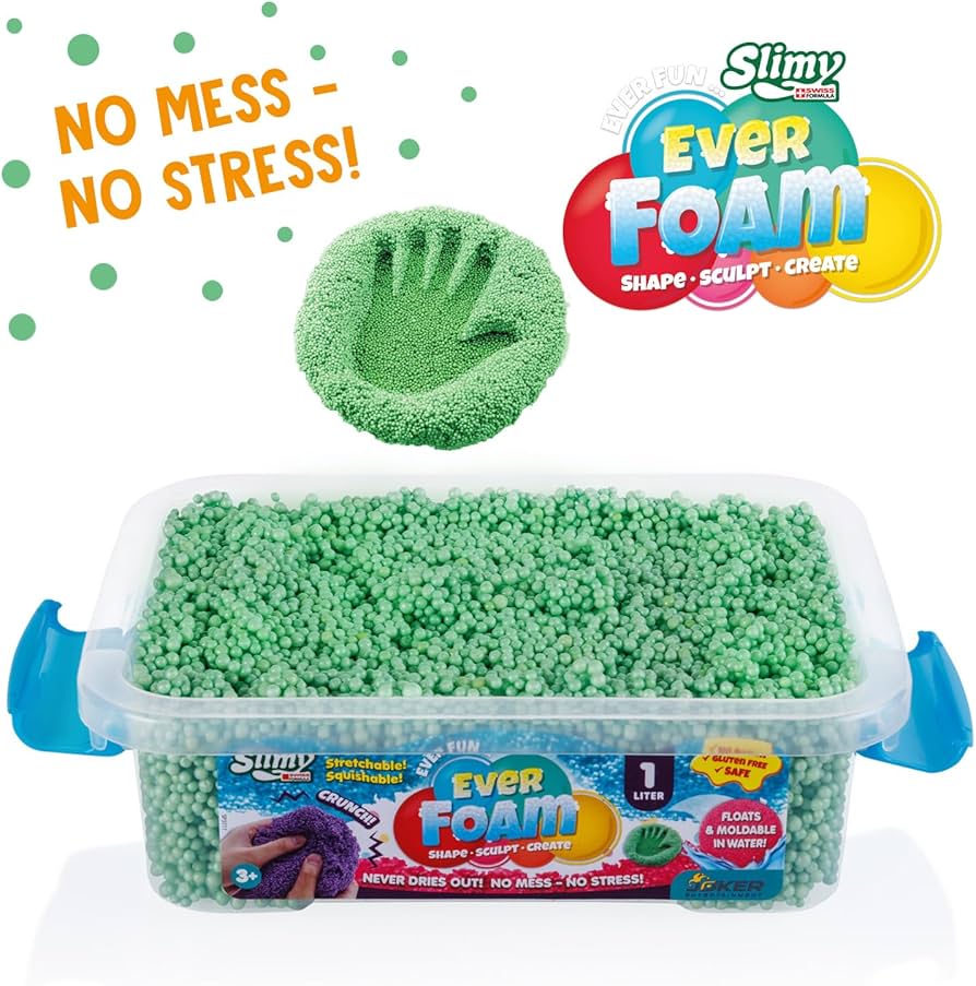 Slimy 3800 - Slimy Ever Foam - 1L in praktische opbergdoos