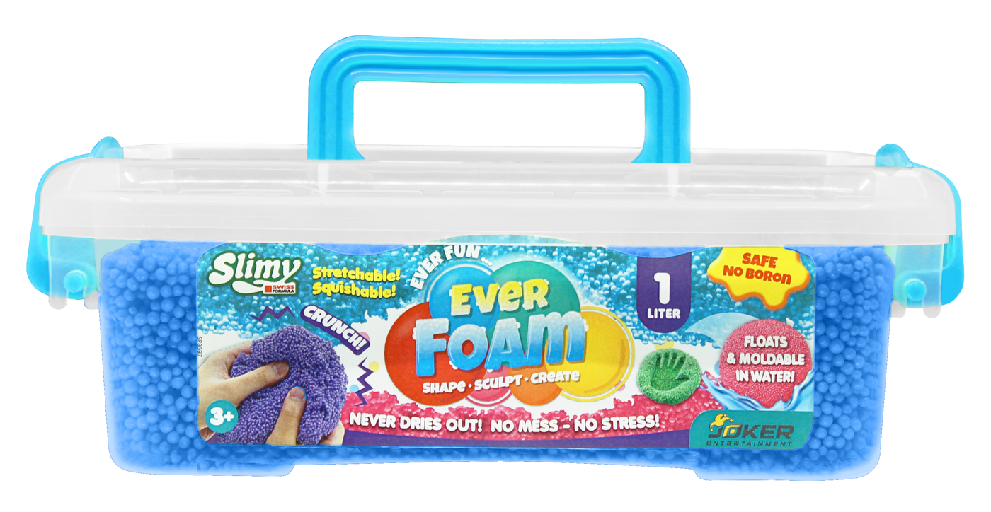 Slimy 3800 - Slimy Ever Foam - 1L in praktische opbergdoos