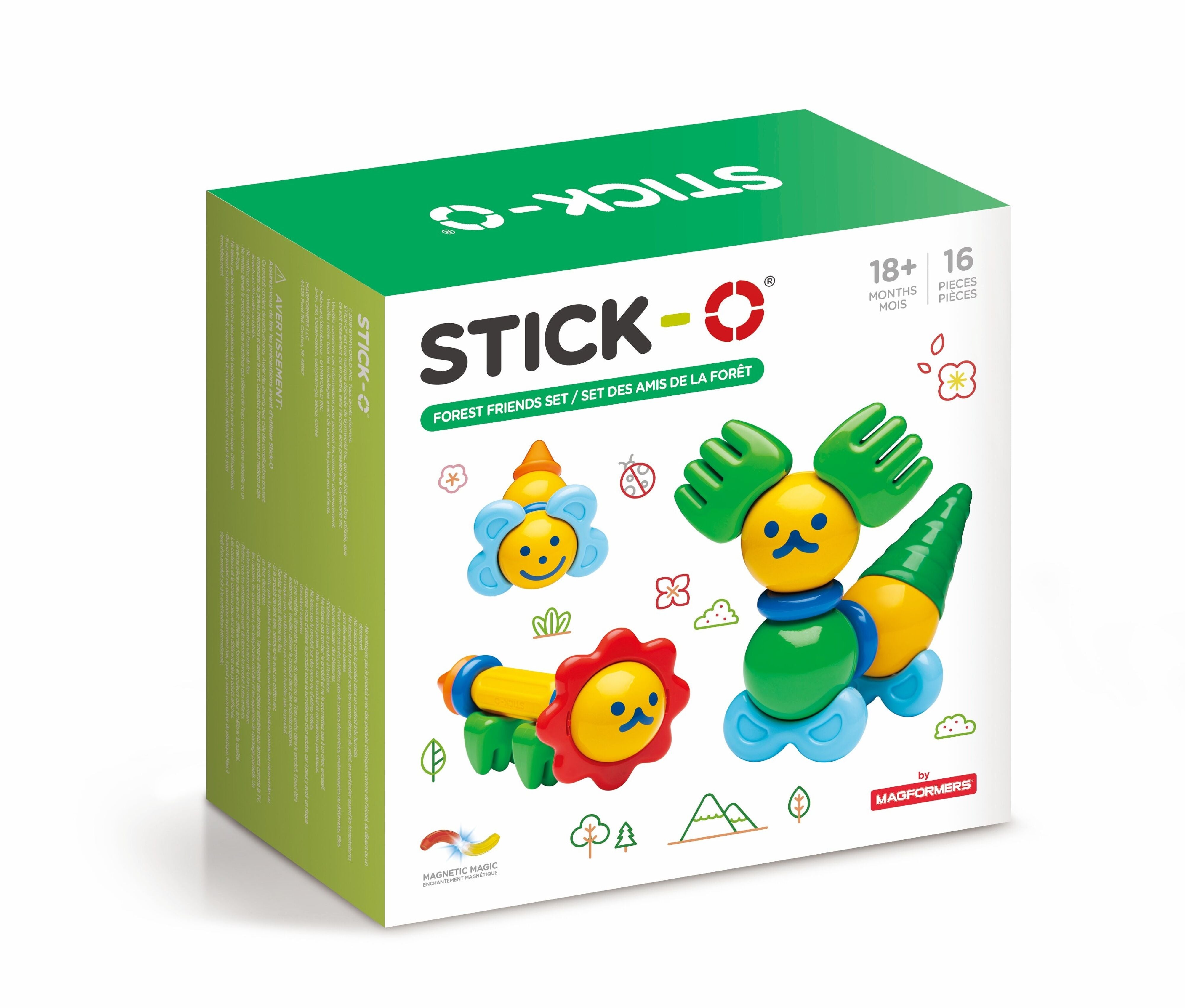 Stick-O - Forest Friends Set - bouw tot 20 modellen