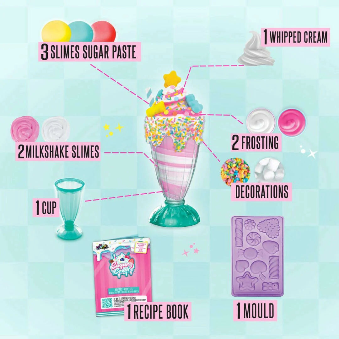 Slimy 36130 - Sugary Crush-it - Mini-Milkshake