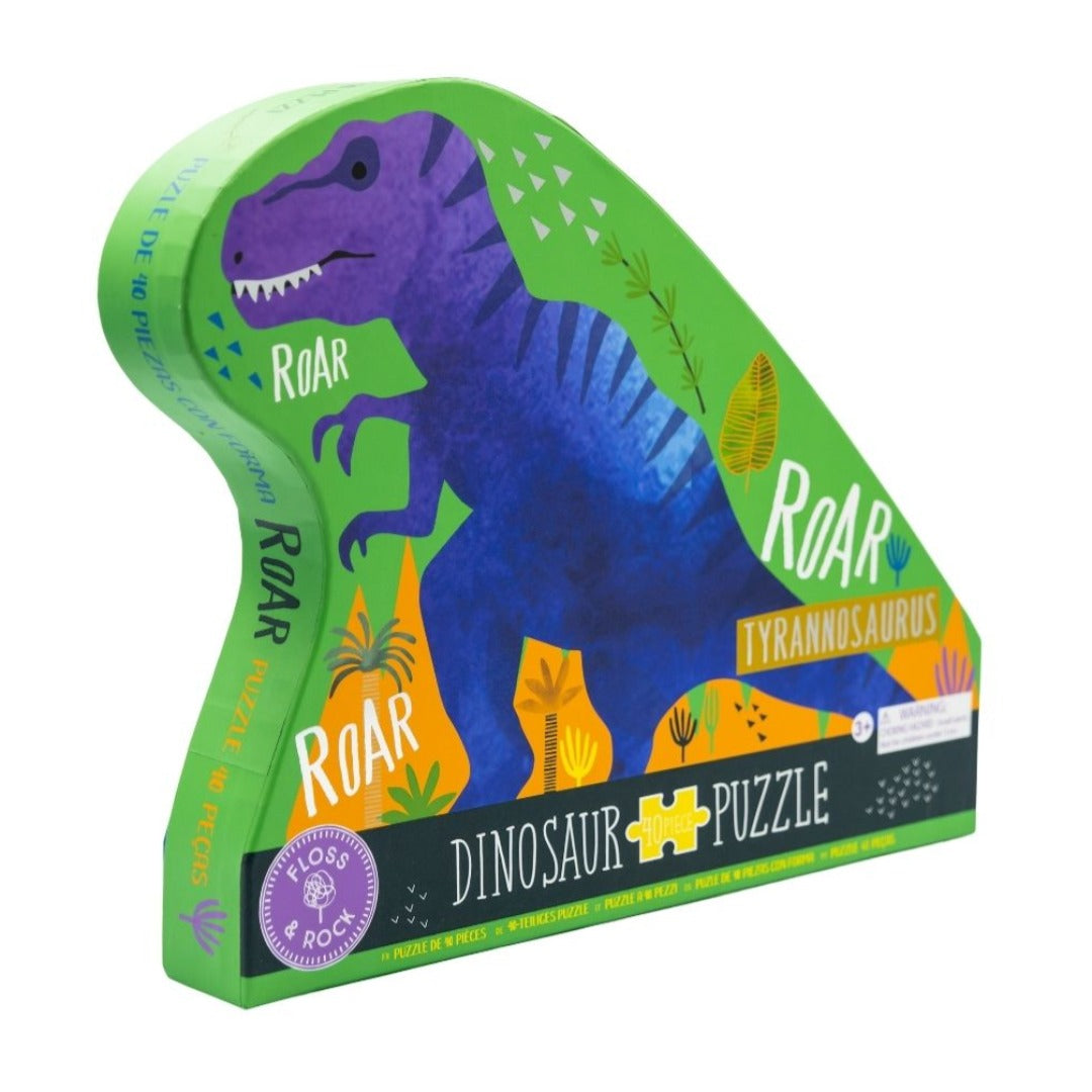 45P6461 - Floss&Rock - Dino 40 stuks - Jigsaw puzzle