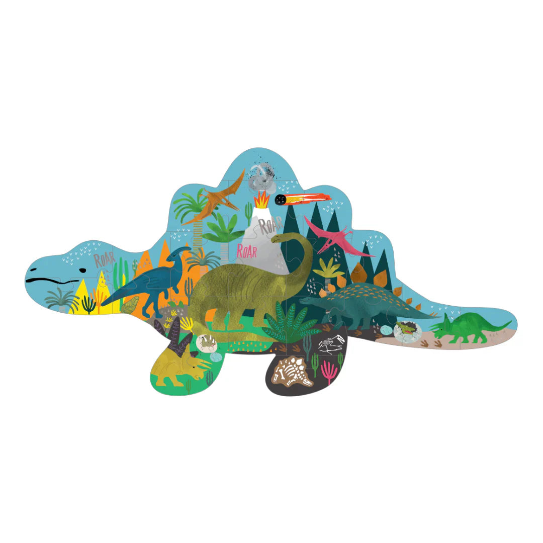 45P6467 - Floss&Rock - Dino 20 stuks - Jigsaw puzzle