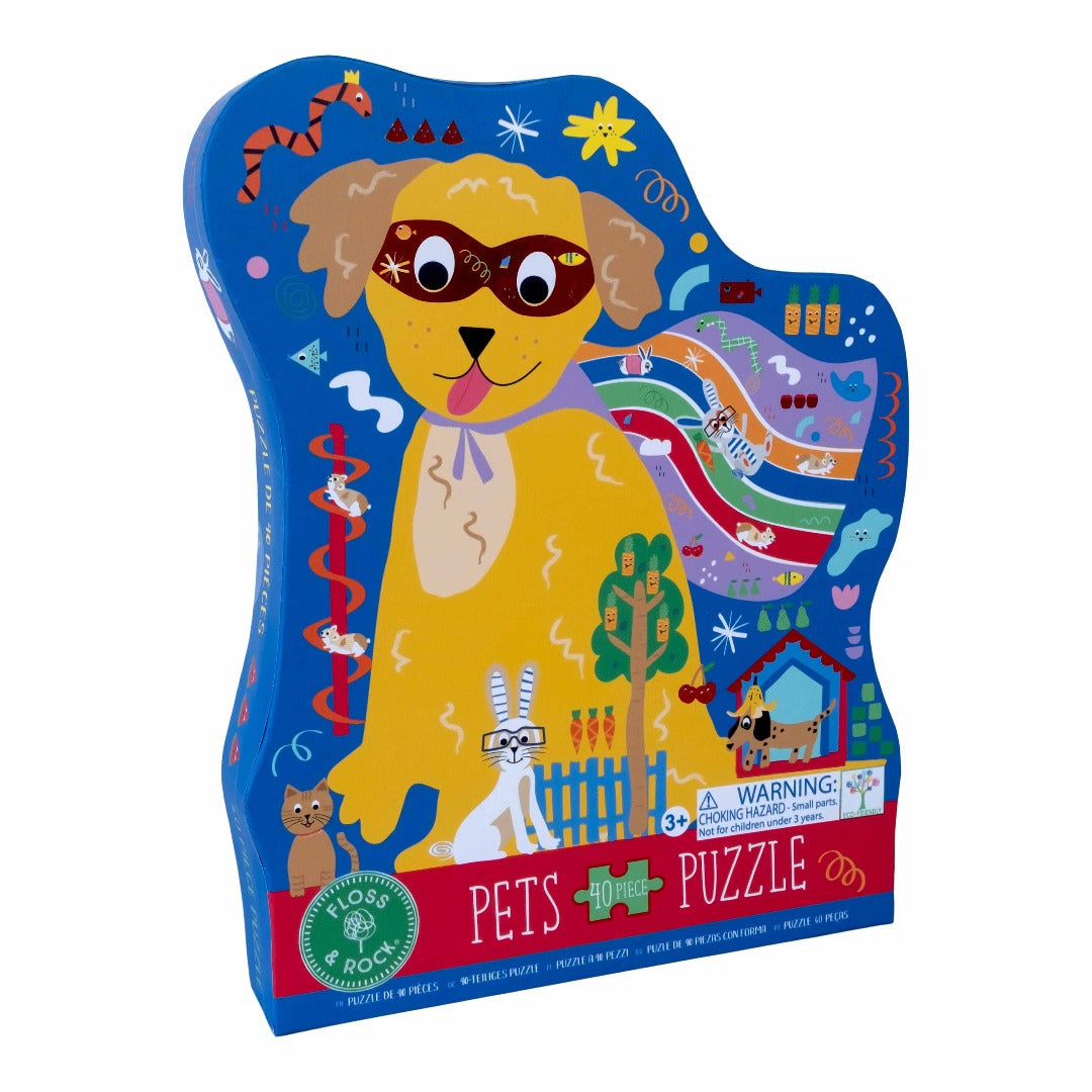 47P5976 - Floss&Rock - Pets 40 stuks Jigsaw puzzle