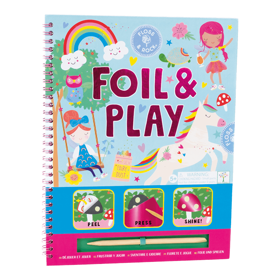 49P6048 Floss&Rock - Foil & Play - Rainbow Fairy