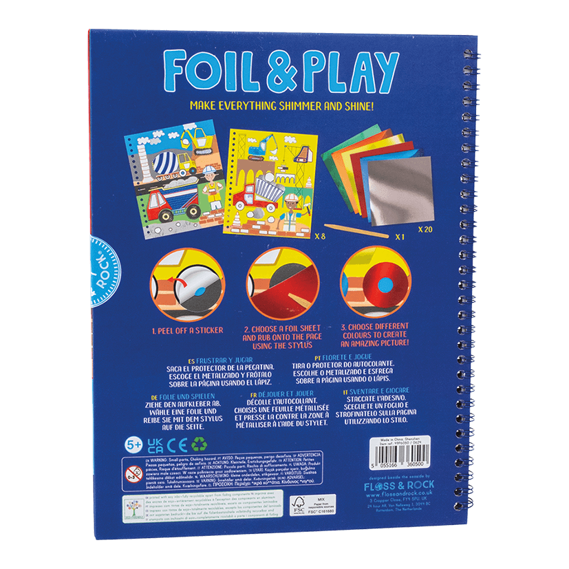 49P6050 Floss&Rock - Foil & Play - Construction