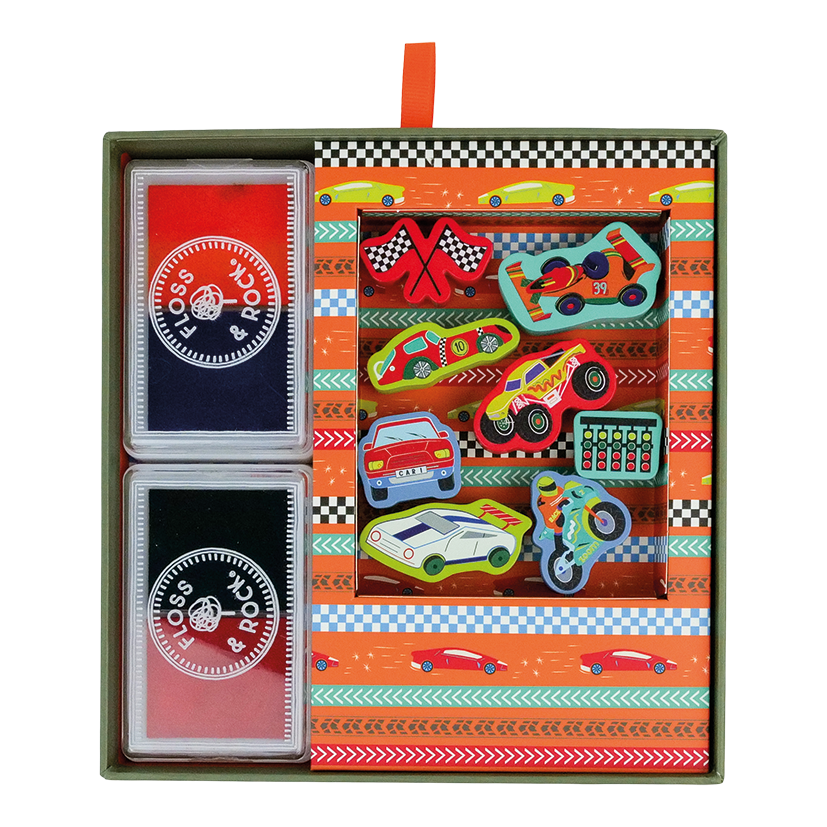 50P6148 Floss&Rock Stamper set cars