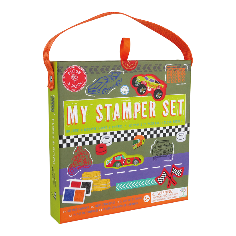 50P6148 Floss&Rock Stamper set cars