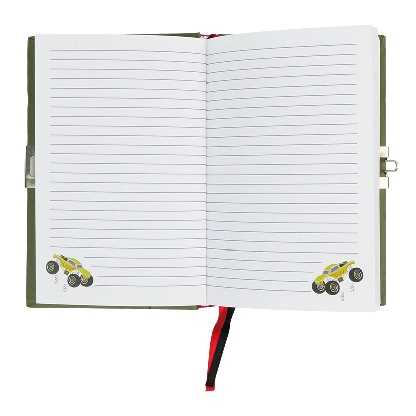 50P6172 Floss&Rock Secret diary cars