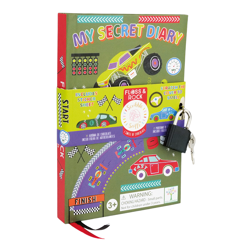 50P6172 Floss&Rock Secret diary cars