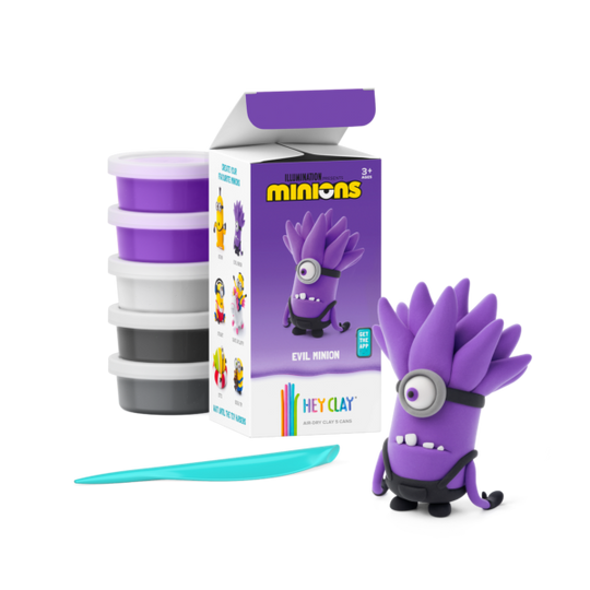 HeyClay - Limited Edition - 50183 Minions Evil Purple Minion - 5 cans (COMING MAY 2024)