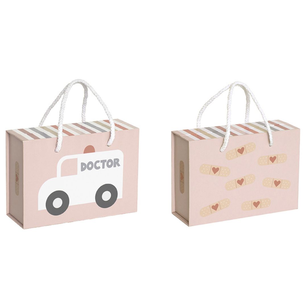 Jabadabado - W7238 Doctor`s case pink, (NEW design) 18 months