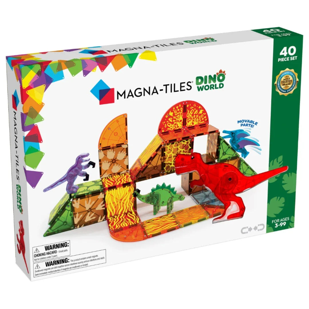 MAGNA-TILES® Dino World 40 piece