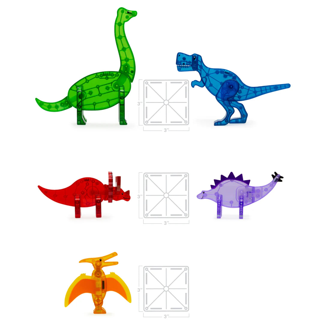 MAGNA-TILES® Dinos 5 piece