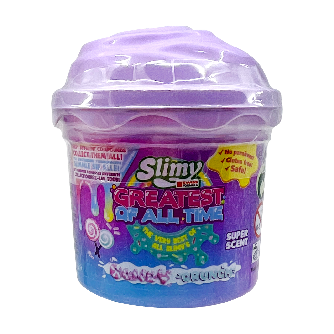 Slimy 32281 - Greatest of all time - 100 gram slijm met mix-ins