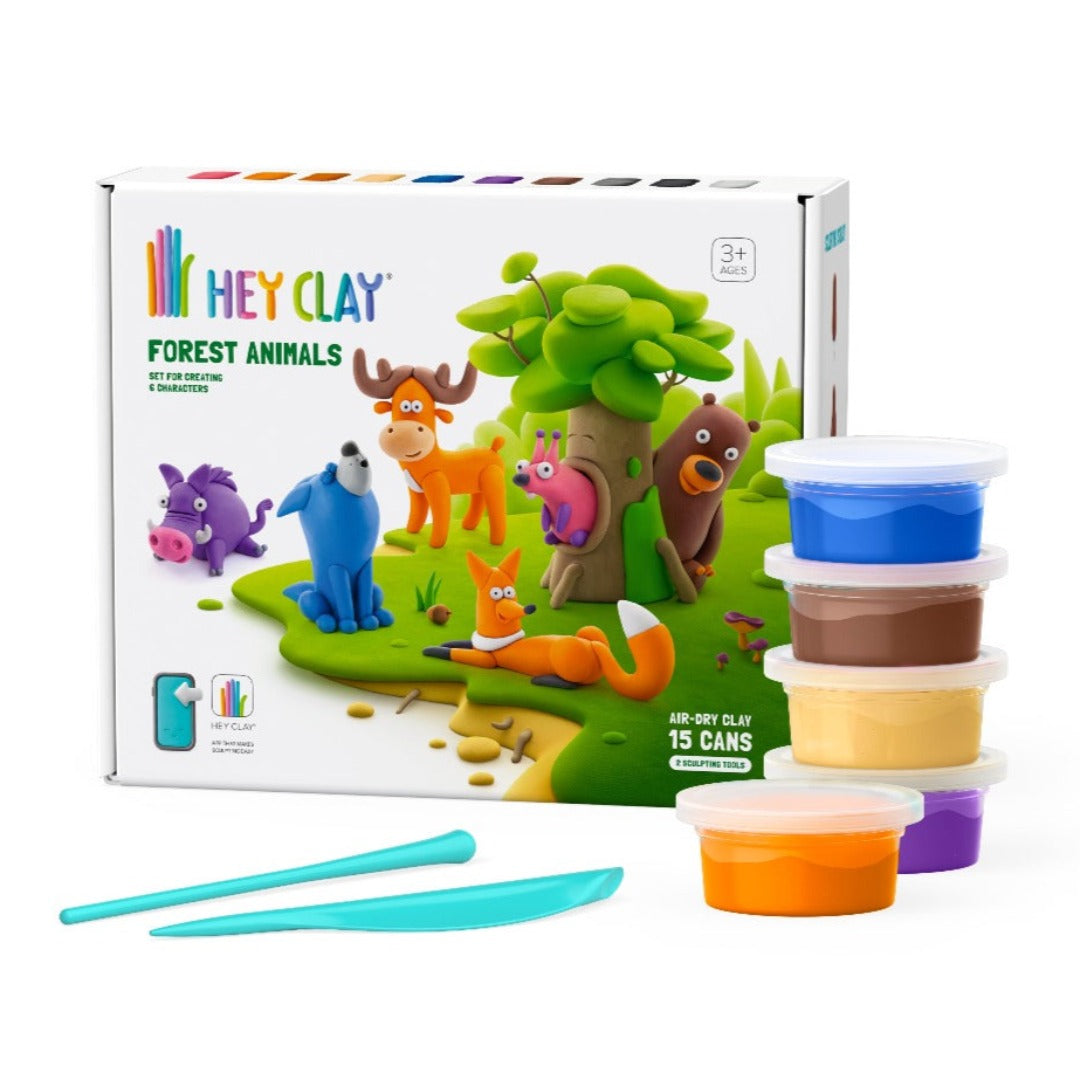 HC-ForestAnimals clay toys