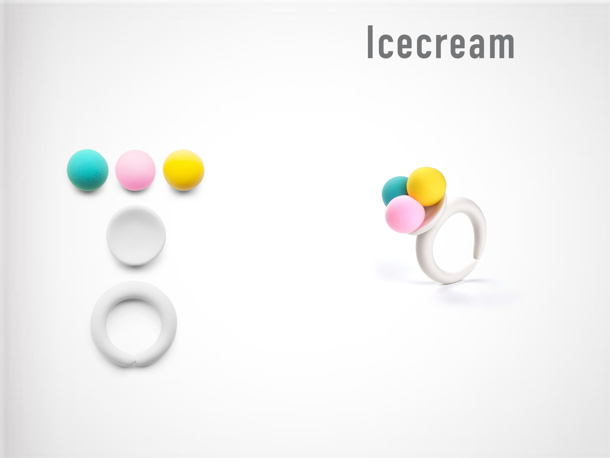 icecream composition rings