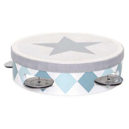 M14097 Jabadabado - Tambourine drum blauw