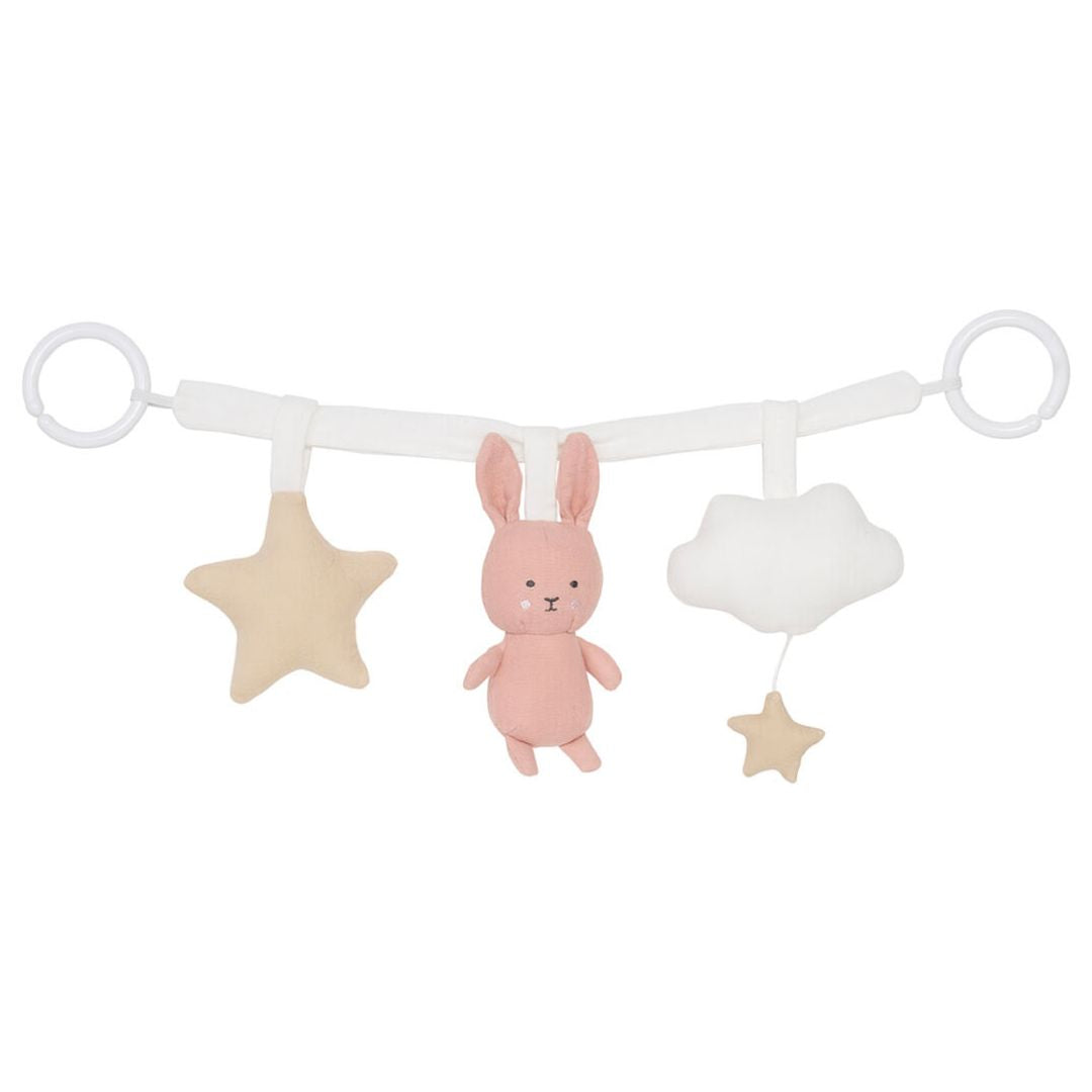 Jabadabado - Pram toy Bunny pink