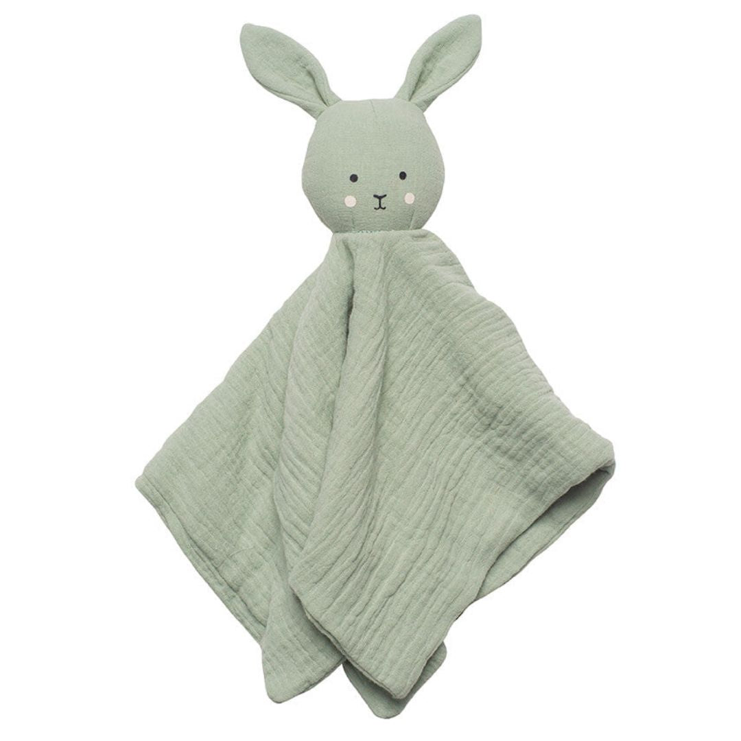 Jabadabado - Cuddle blankie Bunny green