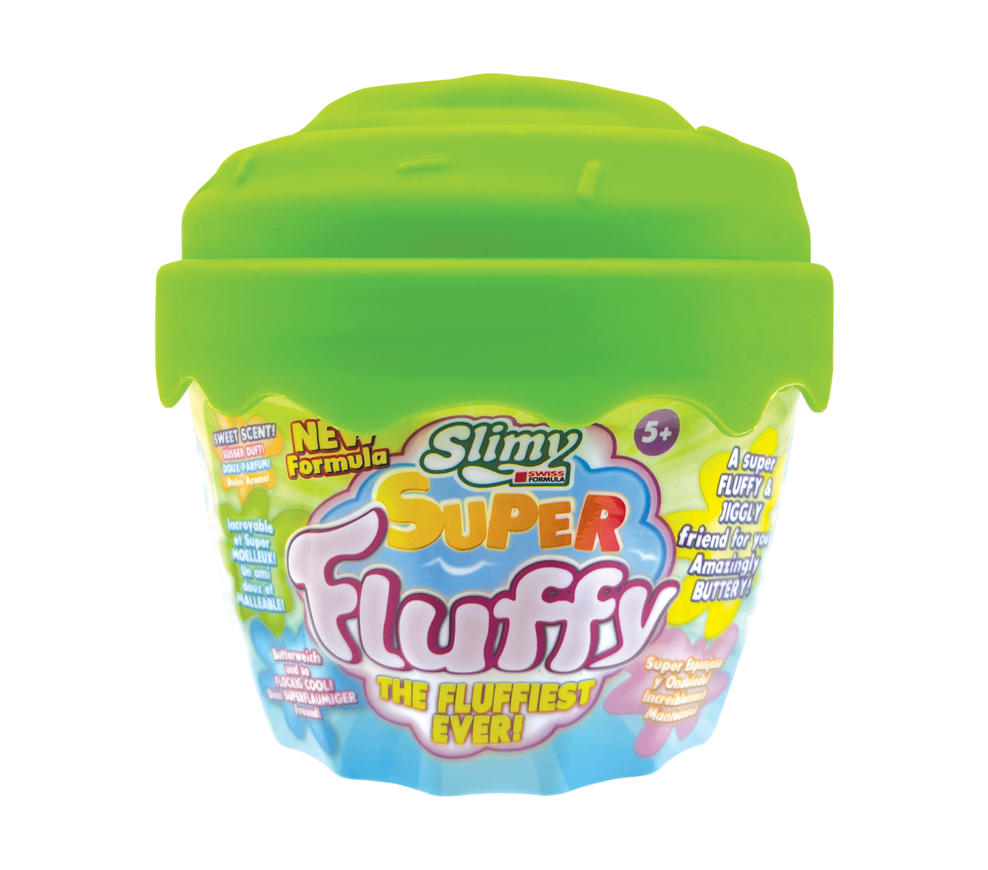 Slimy - 33447 CupCake - Fluffy slijm met strooisels