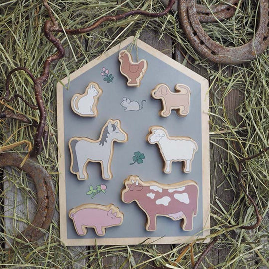 T279 Jabadabado - Puzzle farm animals