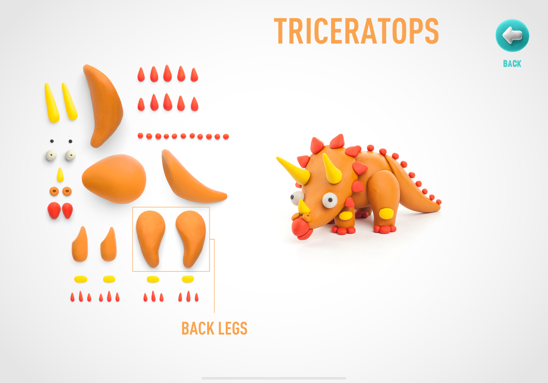 Hey Clay - Triceratops - 3 cans