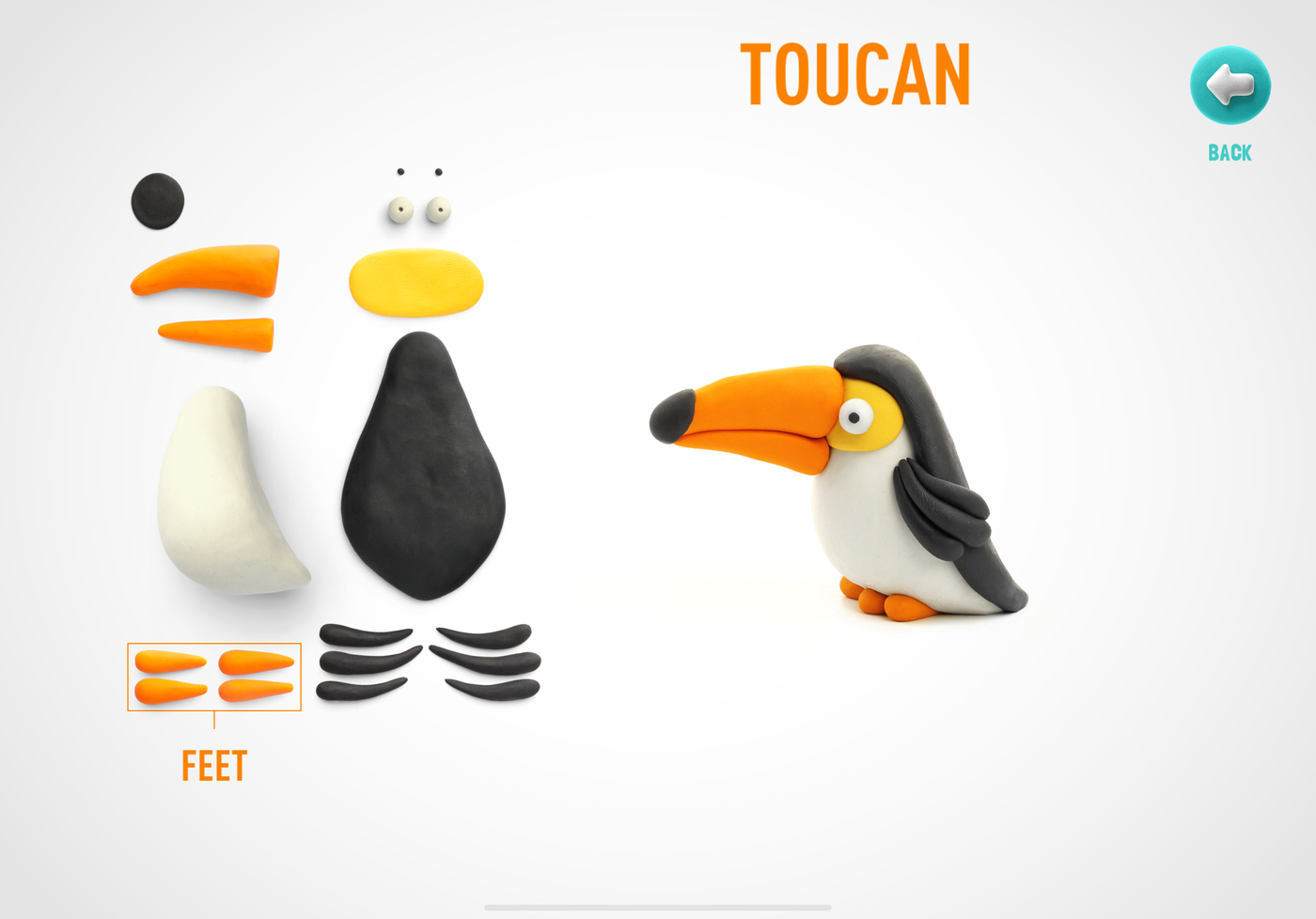 tucan bird toy bird