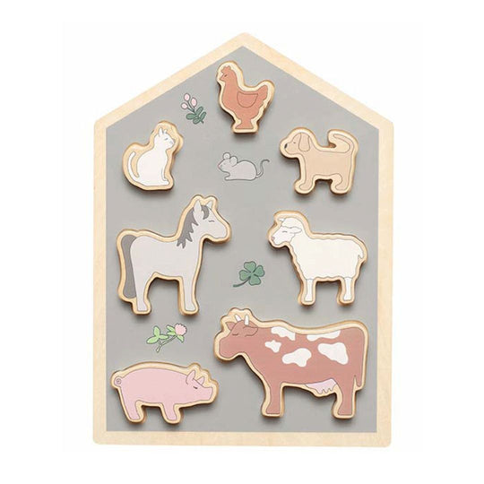 T279 Jabadabado - Puzzle farm animals