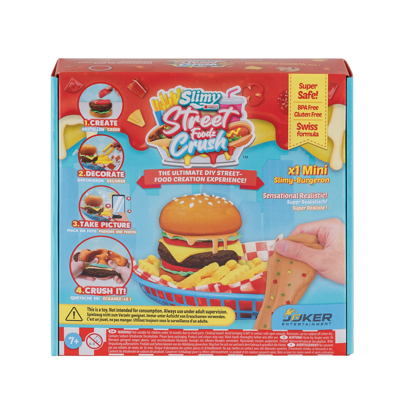 Slimy 36136 - Sugary Crush-it - Mini-Burger