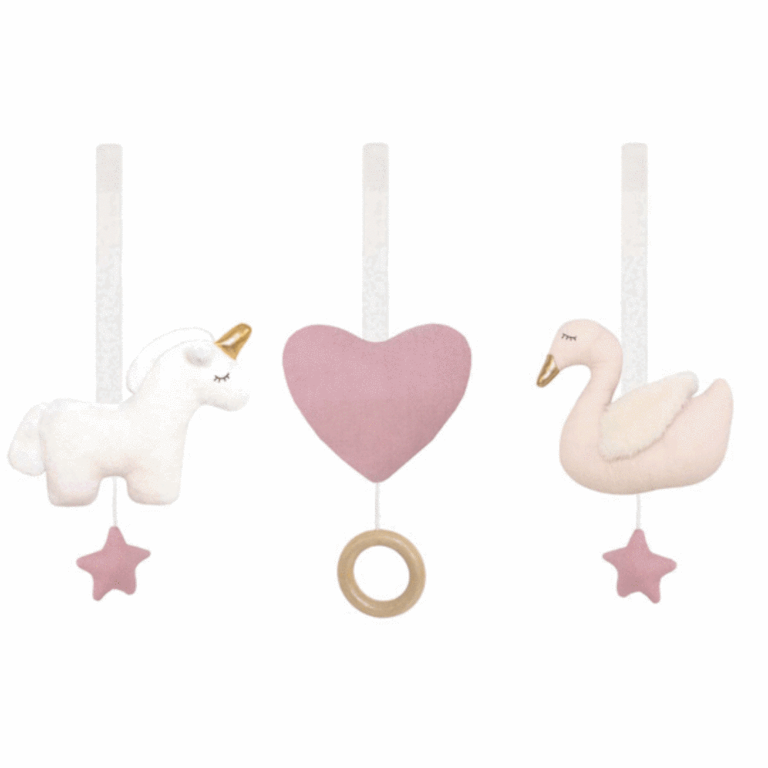 N0142 Jabadabado - Babygym toys unicorn/ swan