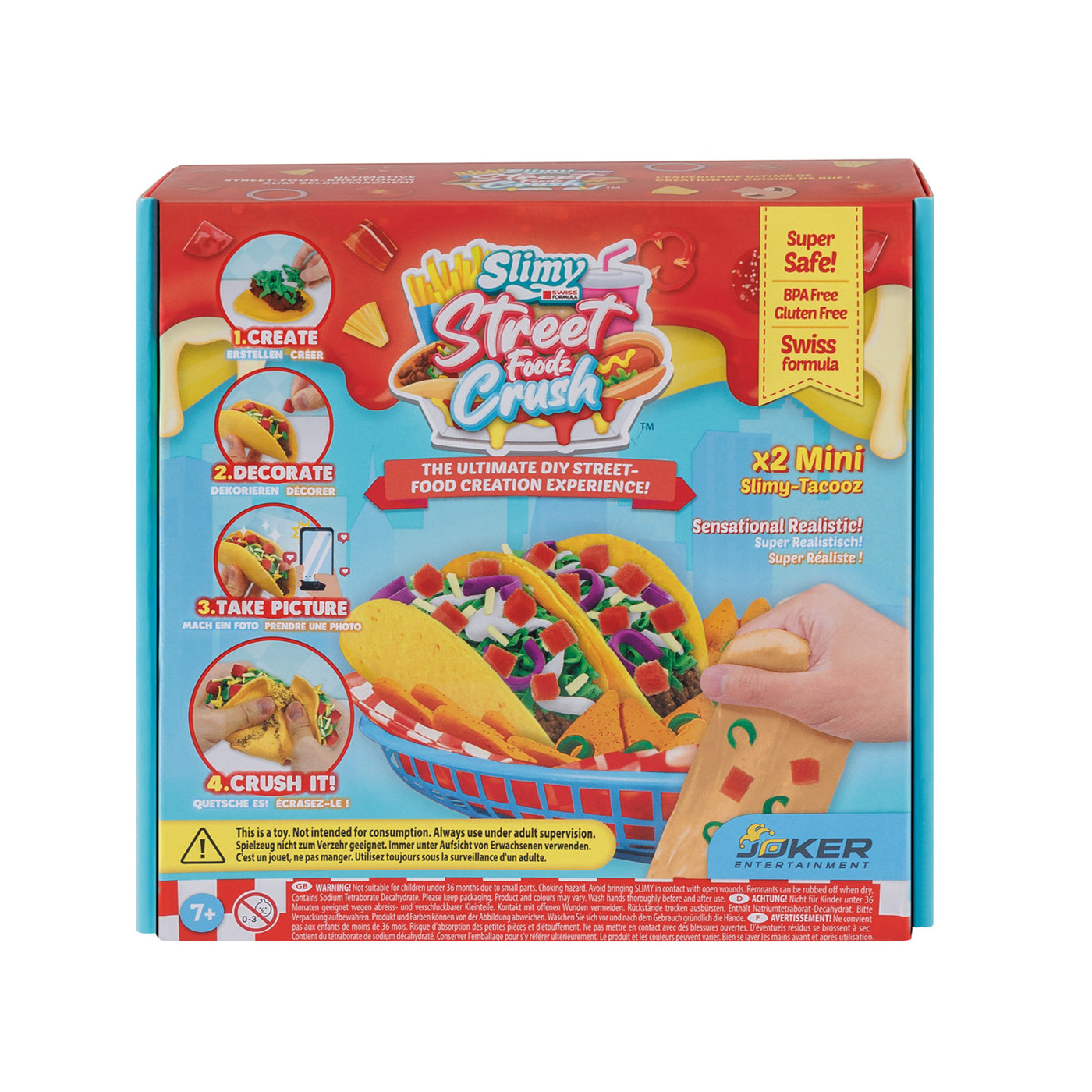 Slimy 36138 - Sugary Crush-it - Mini-Taco's